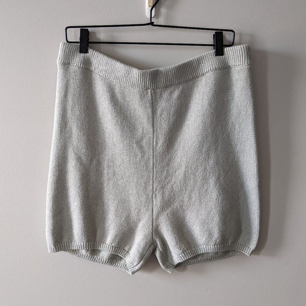 Reformation Roze Knitted High-Waist Shorts - Picture 3 of 7